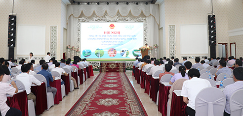 Hội nghị Tổng kết 10 năm thực hiện tiêu chí Thủy lợi trong Chương trình MTQG xây dựng nông thôn mới giai đoạn 2010-2020 Hội nghị Tổng kết 10 năm thực hiện tiêu chí Thủy lợi trong Chương trình MTQG xây dựng nông thôn mới giai đoạn 2010-2020