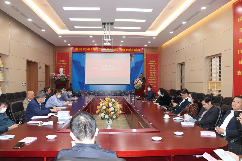 Hội nghị học tập chuyên đề toàn khóa nhiệm kỳ Đại hội XIII của Đảng